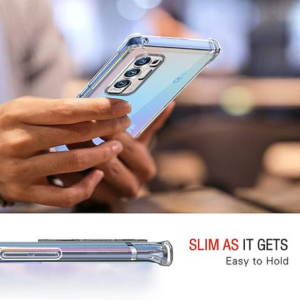 Transparente Hülle passend für Oppo Find X3 Neo / Reno5 Pro Plus 5G