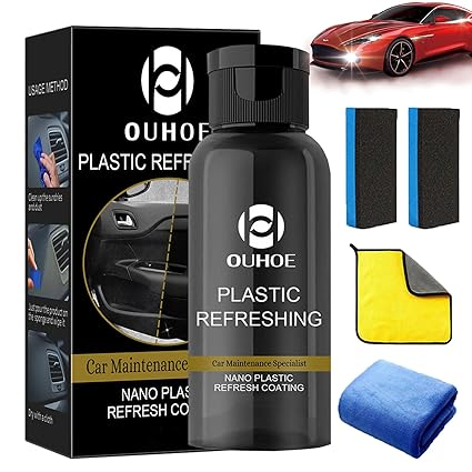 Nano Plastic Vernieuwende Coating - Auto Kunststof Revitalisator (50 ml)