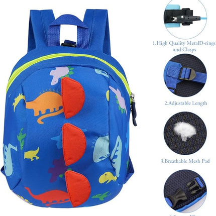 Kinder Dino Set - Tas En Bescherm Set - Veilig op Avontuur