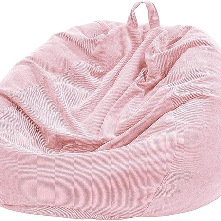 Bean Bag Chair Cover (Geen Vulling) - 300L Extra Grote Wasbare Zitzak Hoes van Premium Corduroy voor Volwassenen en Kinderen&nbsp;