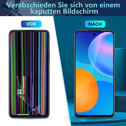 Ersatzbildschirm LCD-Bildschirm und Touchscreen-Digitalisierer mit Werkzeugen für Huawei P Smart 2021 / Huawei Honor 10x Lite (schwarz, nicht für P Smart und P Smart 2019) 