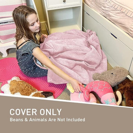 Bean Bag Chair Cover (Geen Vulling) - 300L Extra Grote Wasbare Zitzak Hoes van Premium Corduroy voor Volwassenen en Kinderen&nbsp;