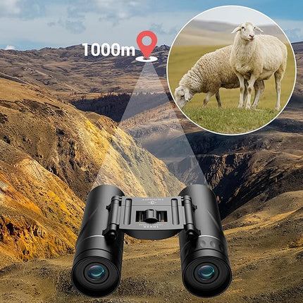 Verrekijker - 10x25 - Compact - Opvouwbaar - Scherp beeld