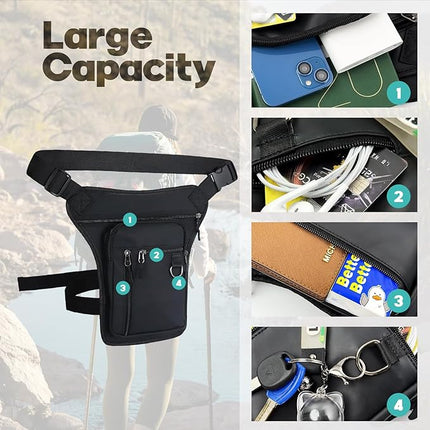 Beentas - Motor en Fiets- Heuptas - Waterdicht en Praktisch