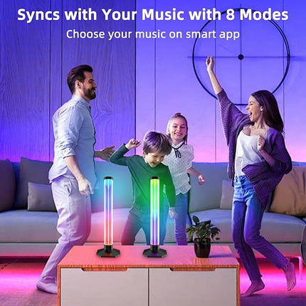 Led Light Bar - 360° Verlichting - Muziek en App Control - Sfeervol