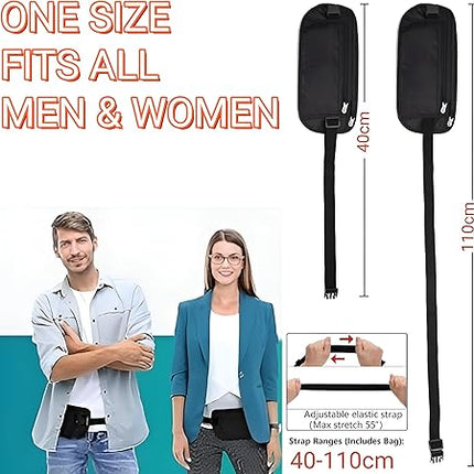 Anti-diefstal Heuptas met RFID – Reis Geldriem - Sport en Reizen