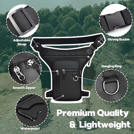 Beentas - Motor en Fiets- Heuptas - Waterdicht en Praktisch