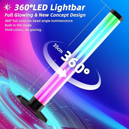 Led Light Bar - 360° Verlichting - Muziek en App Control - Sfeervol