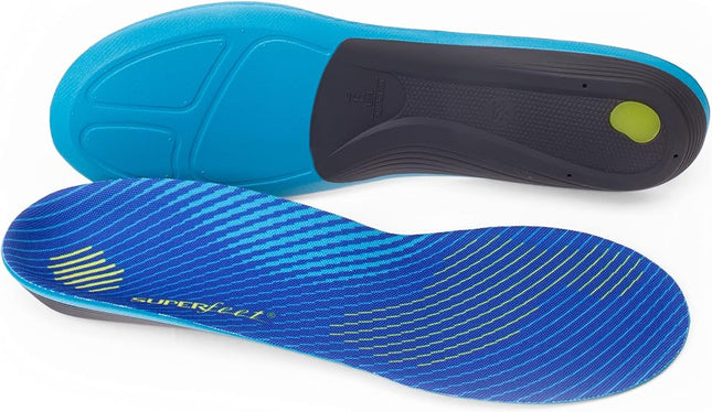 Run Comfort Thin Inlegzolen - Dunne Orthopedische Inlegzolen met Actieve Kool