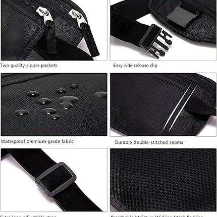 Anti-diefstal Heuptas met RFID – Reis Geldriem - Sport en Reizen