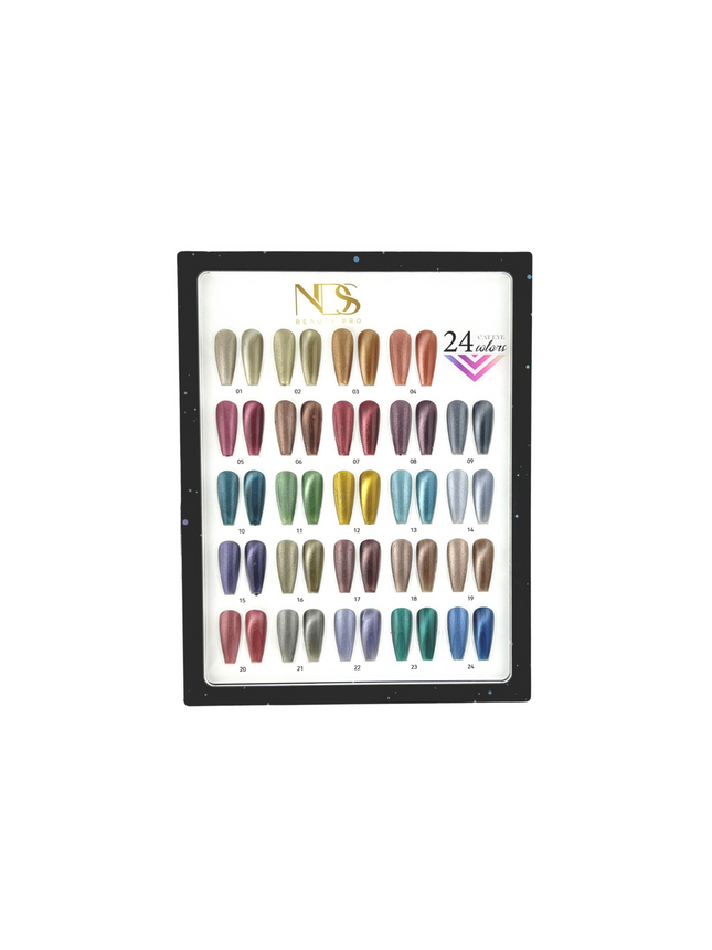 Gel Nagellak Set - 24 delig Pastel Shades - NDS Beauty Pro - Langdurig en Krasvrij