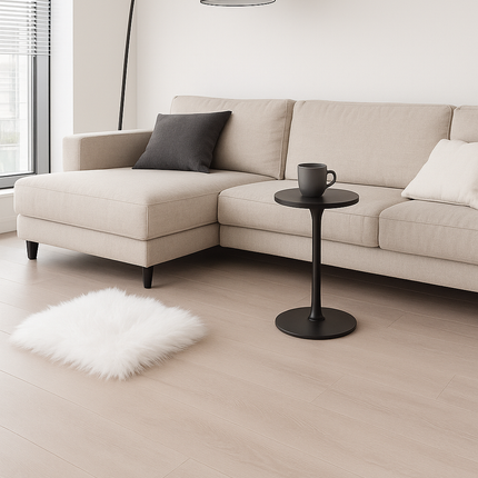 Tapijt - Wit vierkant - 38x38 cm – Zacht en Stijlvol - Antislip - Wasbaar