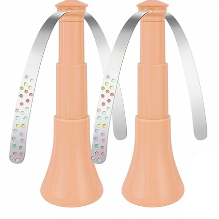 Intrekbare vliegenverjager - Vliegen Waaier -  2 Stuks – Thuis en op Reis