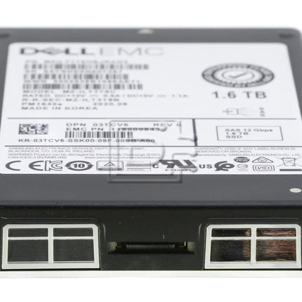 SSD-Festplatte - Dell - 1,6 TB - Passend für Samsung - Hochwertiges SAS