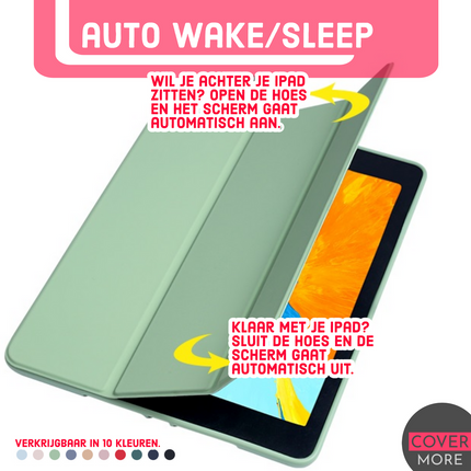 iPad 10.2 Hülle (2019–2021) – Luxuriöse Smart Folio-Hülle mit Stiftfach