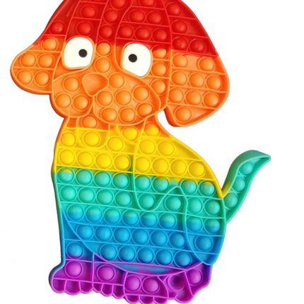 Sensorische Siliconen Hond – Kalmerend Speelgoed voor Jong &amp; Oud