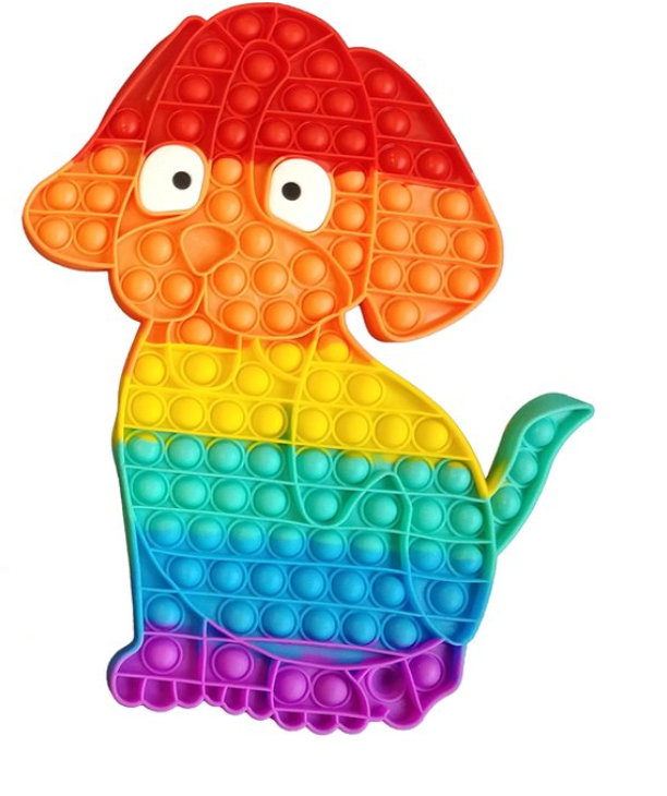 Sensorische Siliconen Hond – Kalmerend Speelgoed voor Jong &amp; Oud