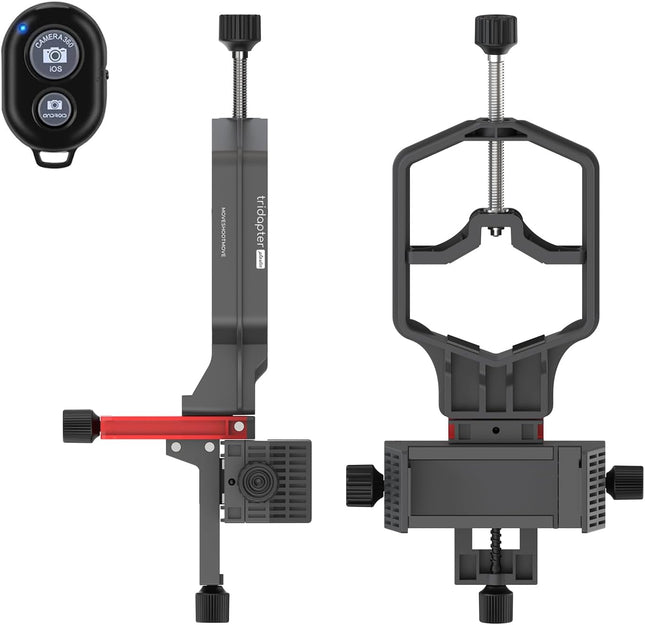 Ultra-Light Tridaptor – 3-Assige Phone Mount – Voor 22–61 mm Oculair - Telescoop