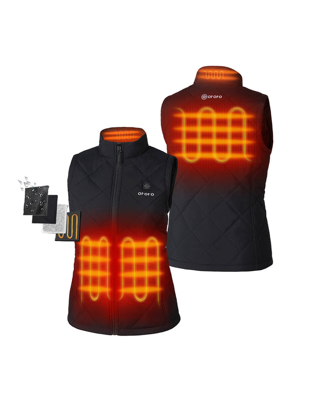 Verwarmde Bodywarmer  – Inclusief Accu - Waterbestendig - Stijlvol - Maat M