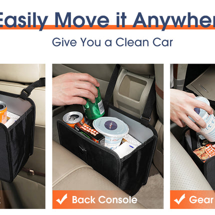 Auto Prullenbak - 7L - Waterdicht - Opvouwbaar - Lekvrij met Deksel