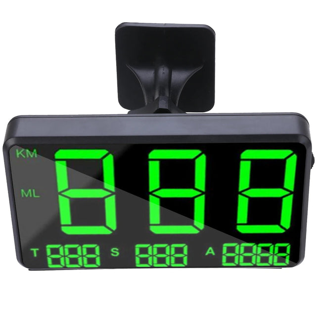 Auto Head up display - HUD GPS Speed ​​detector Speeding Alarm Altitude indication Display local time