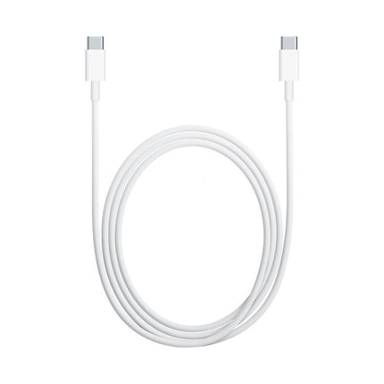 Oplaadkabel - 2 stuks - 1 meter - Premium USB-C naar USB-C - Wit