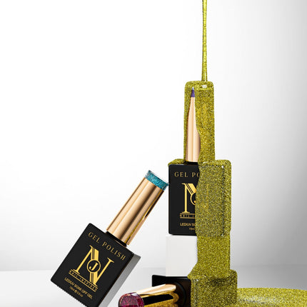 Platinum Glitter Gel Nagellak Set – 48 Kleuren - Langhoudend en Stralend