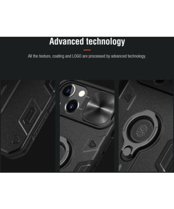 CamShield Armor Case Apple iPhone 13 Pro - Camera Slider Zwart