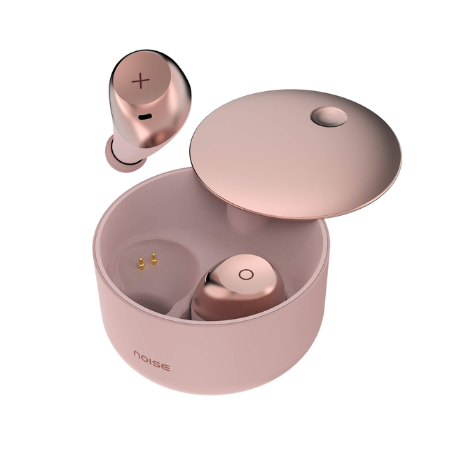 Rosa kabellose Ohrhörer | Langlebiger Akku, Touch-Steuerung