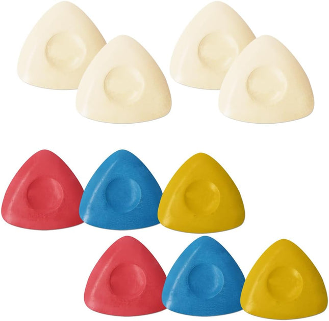 10x Kleermakerskrijt in 4 Kleuren – Voor Stoffen, Naaien en DIY Projecten