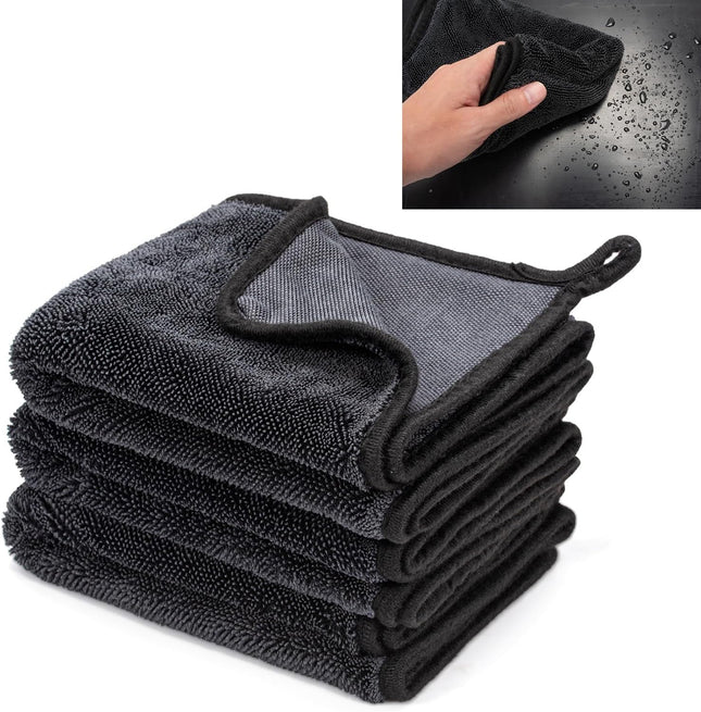 Microvezel Droogdoeken – 3-Pack – XXL 40×60 cm – Supersnel Droog en Pluisvrij