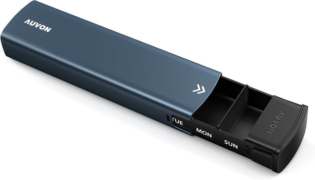 Pillendoosje 7 dagen – Metaal - compact, stijlvol en extra stevig