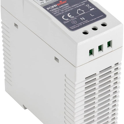 Ultra Slim 24V DIN-Rail Voeding 60W - 2,5A - Met Beveiliging
