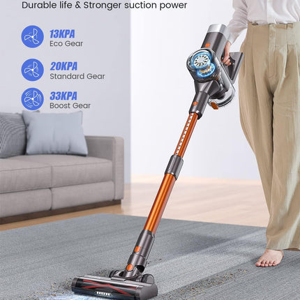 Steelstofzuiger - Draadloos - Touch Display