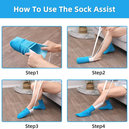 Sokken Aantrekhulp – Sokaantrekker - Comfortabel en Makkelijk