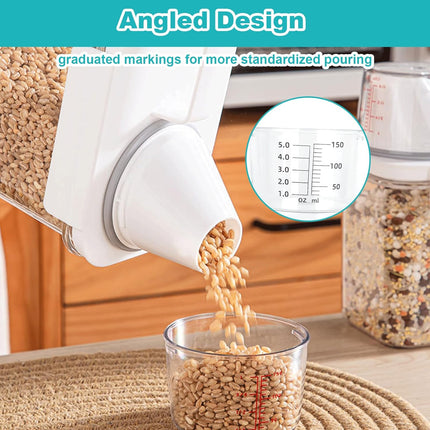 Messbecher – Waschmittelspender – 2 Stück – Luftdicht – 1100 ml