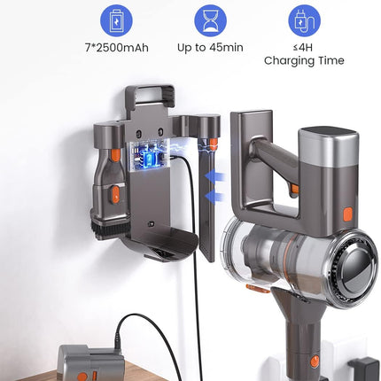 Steelstofzuiger - Draadloos - Touch Display