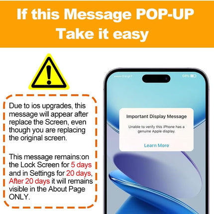 iPhone XS LCD-Display 5.8 inch – 3D touch - Complete Schermvervanging Set