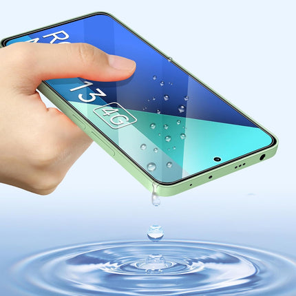 3x Displayschutzfolie – Xiaomi Redmi Note 13 4G/5G – 9H Glas – Kratzfest