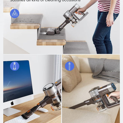 Steelstofzuiger - Draadloos - Touch Display