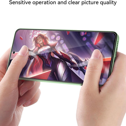 3x Displayschutzfolie – Xiaomi Redmi Note 13 4G/5G – 9H Glas – Kratzfest