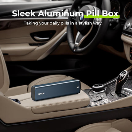 Pillendoosje 7 dagen – Metaal - compact, stijlvol en extra stevig