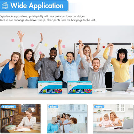 Lasertoner-Kartusche 2er-Pack 26X – Toner CF226X Schwarz – Kompatibel mit HP M402 und M426 Serie