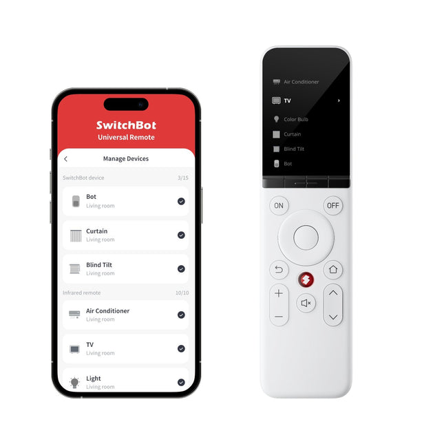 SwitchBot Universal Remote – Eine Fernbedienung für alle Ihre Geräte (Hub erforderlich)