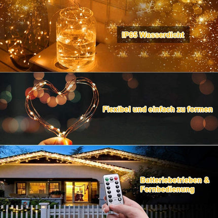 Magische LED Slinger - 20 Meter - Binnen & Buiten - 8 Modi