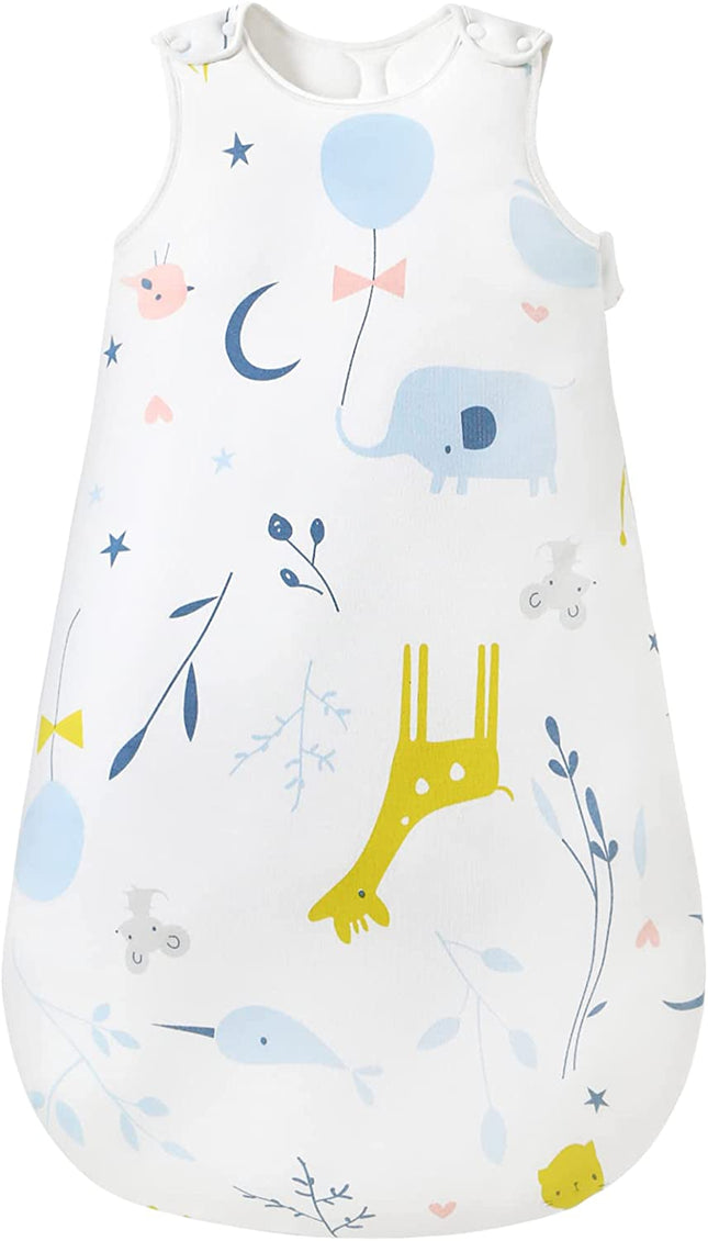 Sleeping bag Baby Winter sleeping bag - Very nice quality - 2.5 TOG / 65 cm long - Wonderfully soft and breathable Baby sleeping bag - 0-6 Months - 100% Cotton 