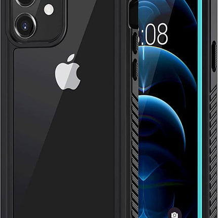 iPhone 12 Telefoonhoes - Waterdicht - IP68 – Schokbestendig - Met Schermbeschermer