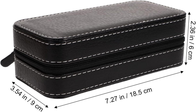 Watch Box - Interior Padded Travel Watch Holder - Watch Collection - Watches Travel Bag - to Hold 2 Watches