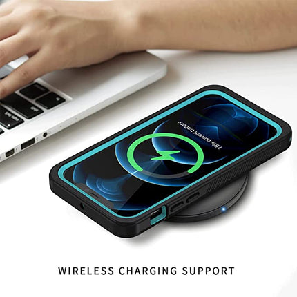 iPhone 12 Telefoonhoes - Waterdicht - IP68 – Schokbestendig - Met Schermbeschermer