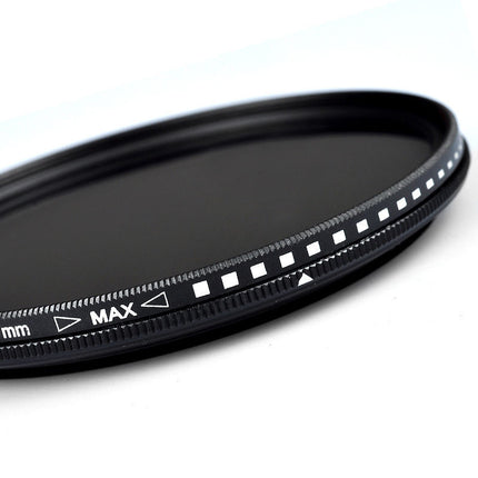58 mm Slim Fader ND Filter - Variabele Lichtregeling voor Fotografen